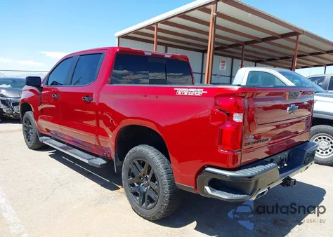 2021 Chevrolet Silverado 1500 4Wd Short Bed Lt Trail Boss from USA, damaged, VIN 3GCPYFED4MG377163